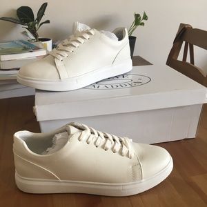 Steve Madden White Skate Shoes